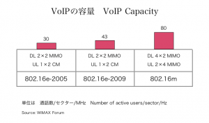 VoIP Capacity　容量