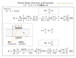 ペア・ストリップ の構造と式　Paired Strips structure and formula